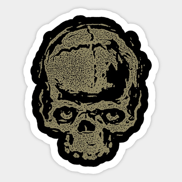 SKULL Sticker by THE HORROR SHOP